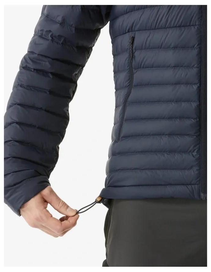 Decathlon Decathlon | Mens hiking hooded down jacket -5C MH100 - Blue