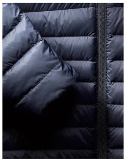 Decathlon Decathlon | Mens hiking hooded down jacket -5C MH100 - Blue