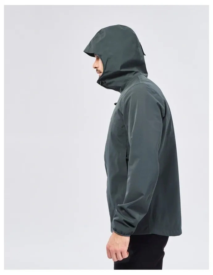 Decathlon Decathlon | Mens lightweight, waterproof hiking jacket MH100 - Green