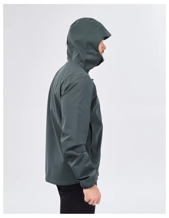 Decathlon Decathlon | Mens lightweight, waterproof hiking jacket MH100 - Green