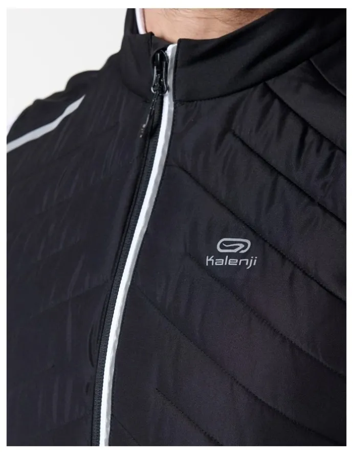 Decathlon Decathlon | Men's warm sleeveless running jacket - KIPRUN RUN 500 Warm - Black