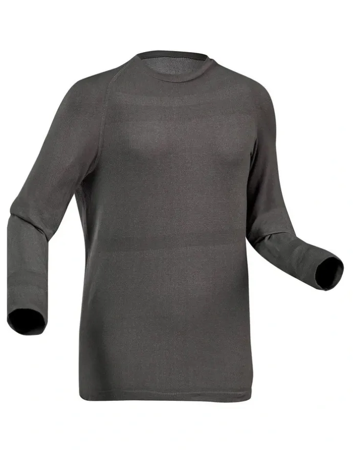 Decathlon Decathlon | Wedze Kids Thermal Ski Base Layer BL 500 Grey