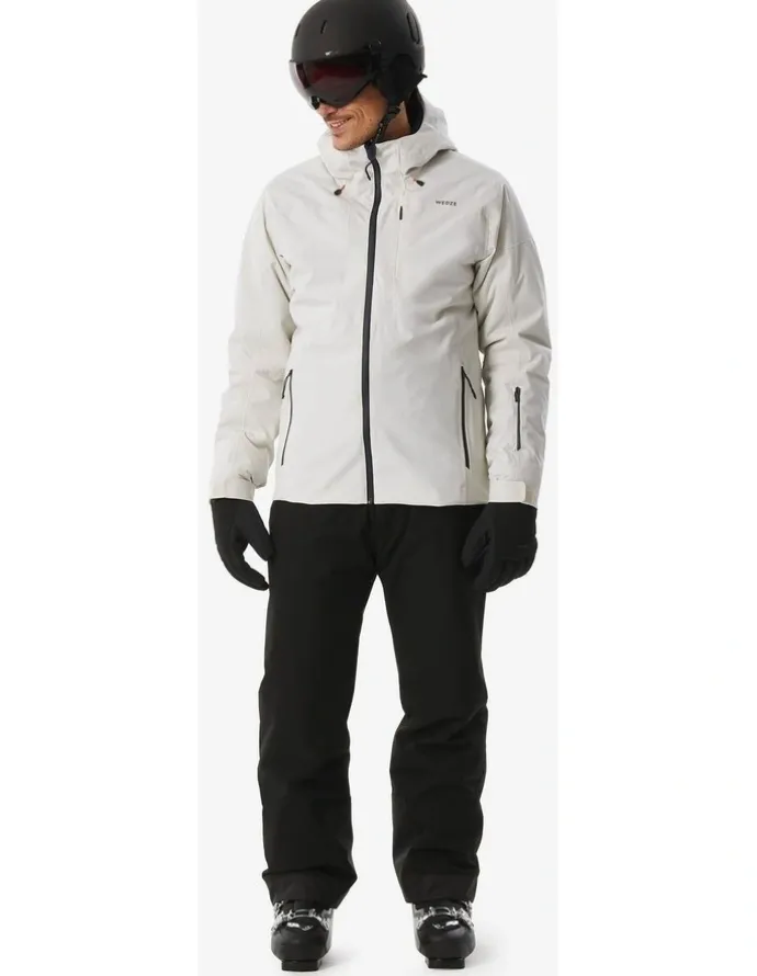 Decathlon Decathlon | Wedze Men Synthetic Jacket 500 Beige