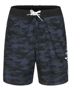 Decathlon Men's Surfing Boardshorts in Camo Island