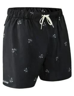 Decathlon 100 Palmito Swim Shorts 15 Inch in Black
