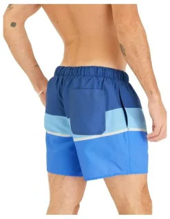 Decathlon Surf 100 15 Inch Swim Short in Stripy Blue