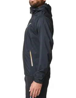 Decathlon Trail Running Waterproof Jacket in Black