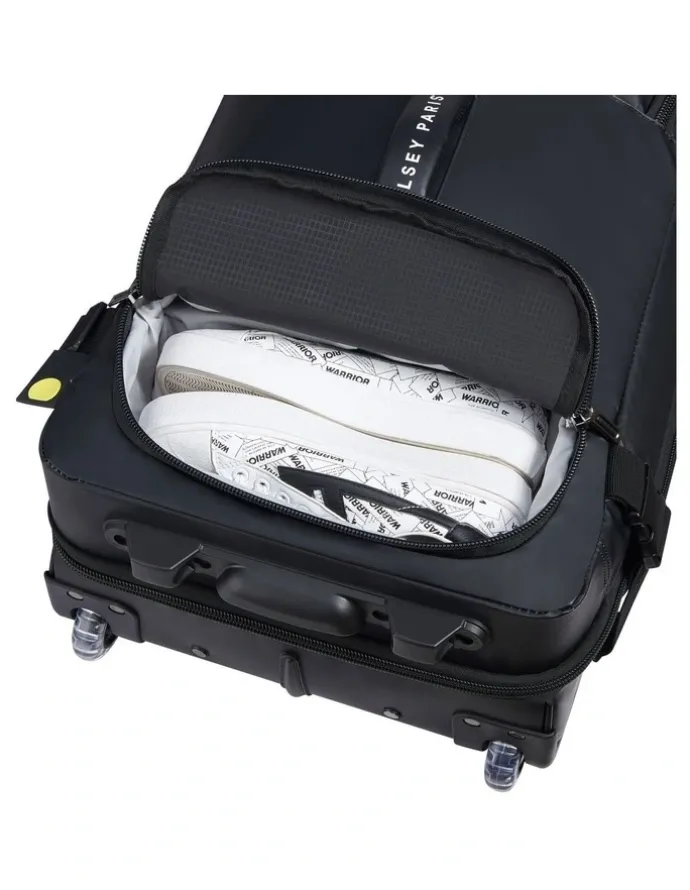 Delsey Raspail 55cm Trolley Duffle in Black
