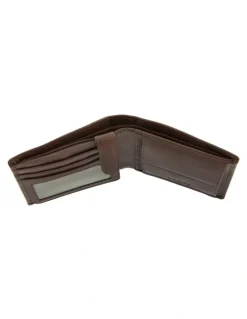 Dents RFID Nappa Leather Trifold Wallet in English Tan