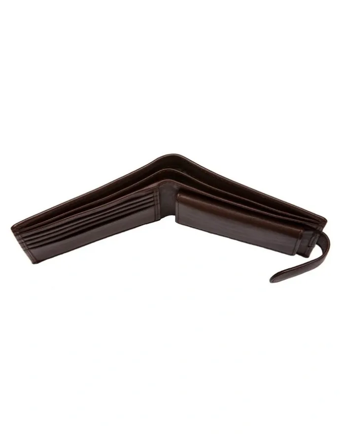 Dents RFID Nappa Leather Billfold Coin Pocket Wallet in English Tan