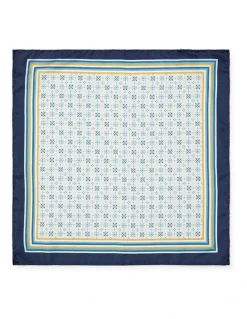 Dom Bagnato Anello Foulard Silk Pochette In Yellow