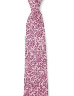Dom Bagnato Vite Silk Tie In Rose