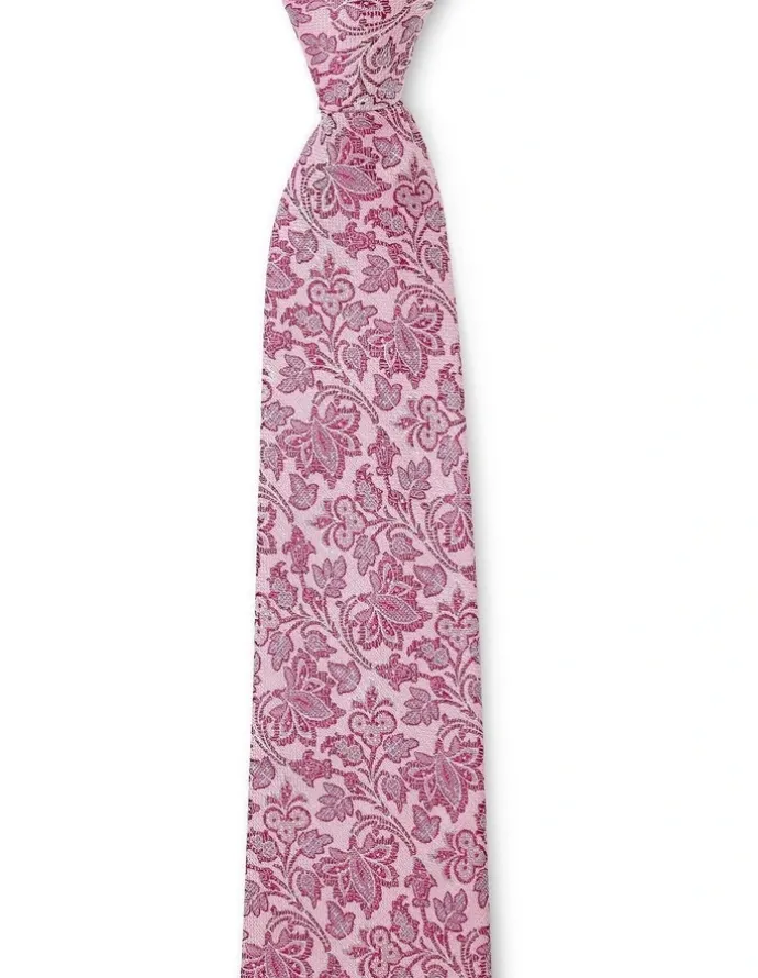 Dom Bagnato Vite Silk Tie In Rose