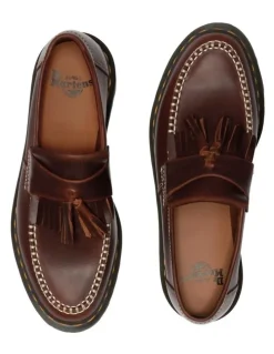Dr Martens Adrian Ben Tassle Loafer in Butterscotch Orleans