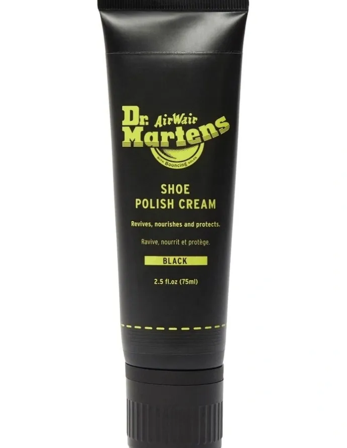 Dr Martens Black Shoe Polish 75ml