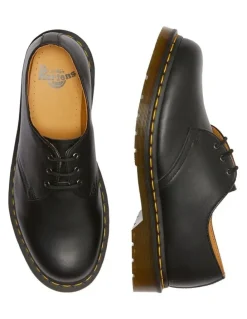 Dr Martens Classic 3 Eye Nappa Shoe 1461 in Black