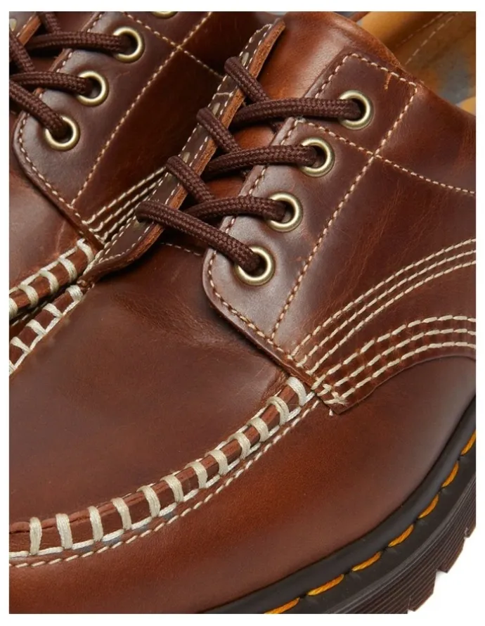 Dr Martens Lowell 4 Eye Lace Up Shoe in Butterscotch Orleans