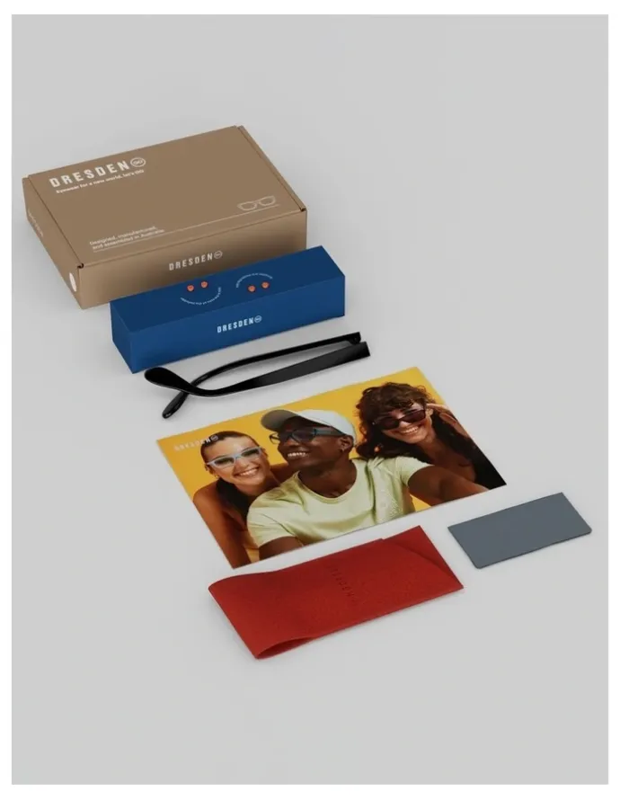 DresdenGO Blue Light Filter Glasses in Clear