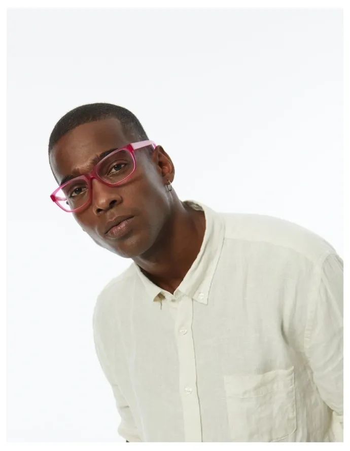 DresdenGO Blue Light Filter Glasses in Pink