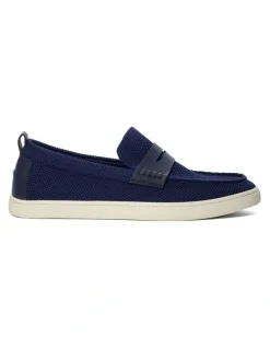 Dune London Baisley Loafer in Navy