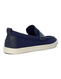 Dune London Baisley Loafer in Navy