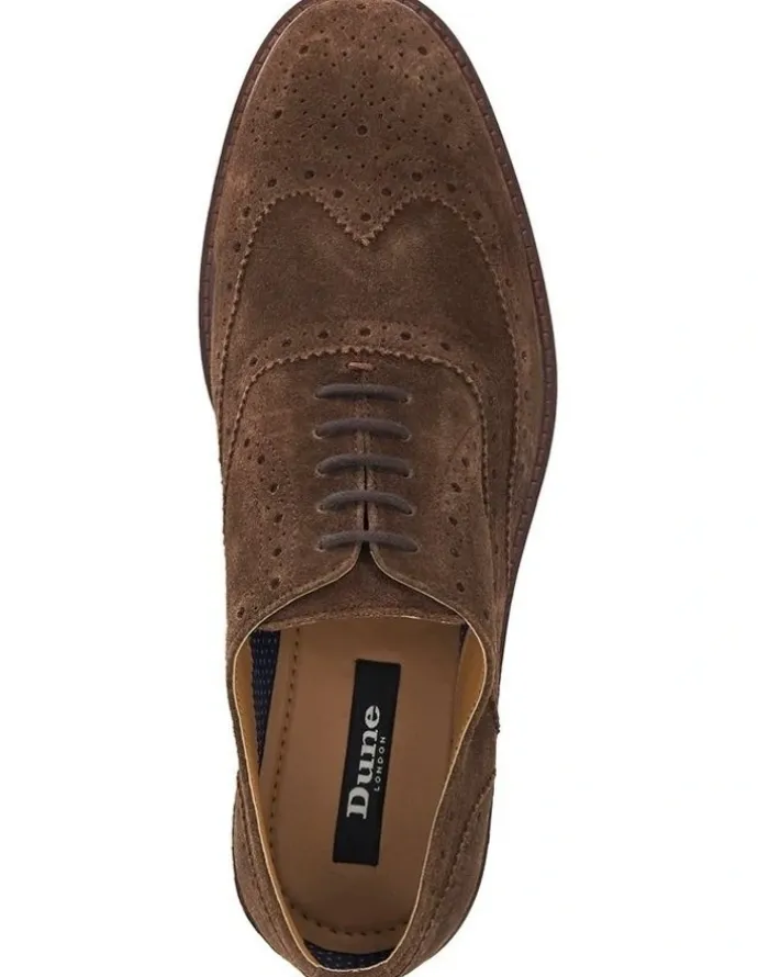 Dune London Baltics Brogue Shoes in Brown