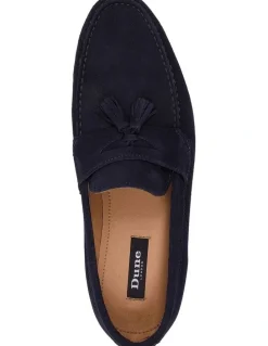 Dune London Bart Loafers in Blue
