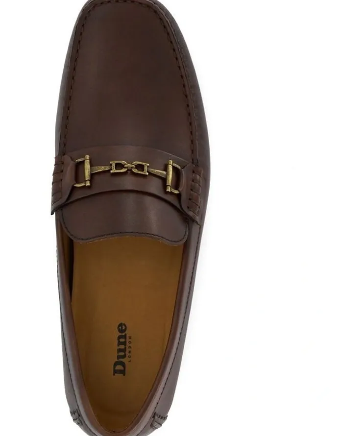 Dune London Beckons Loafer in Dark Brown
