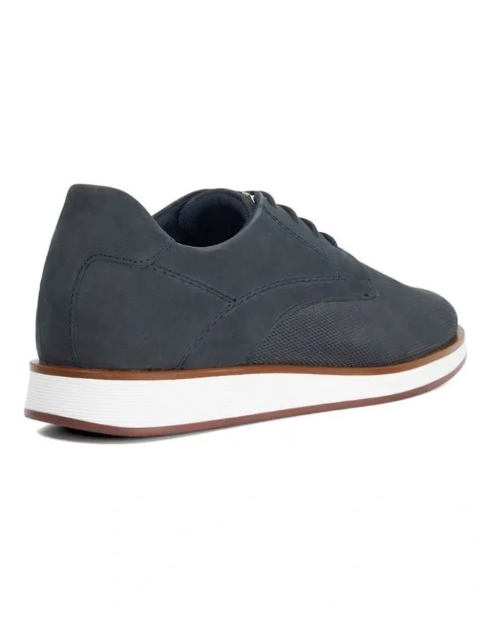 Dune London Beko Lace-Up Shoe in Blue
