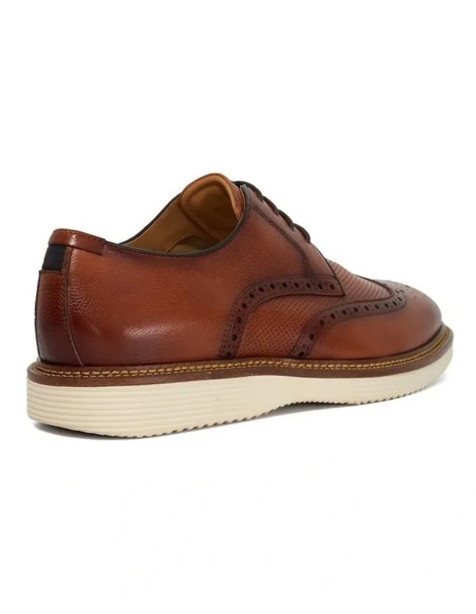 Dune London Benidictus Lace Up Shoes in Tan