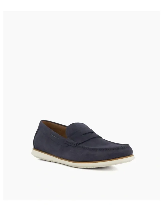 Dune London Berkly Loafer in Navy