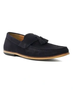Dune London Bertie Loafer in Navy