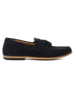 Dune London Bertie Loafer in Navy