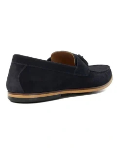 Dune London Bertie Loafer in Navy