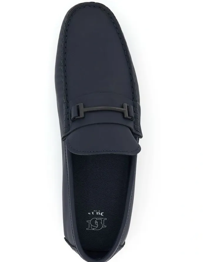 Dune London Boldan Loafer in Navy