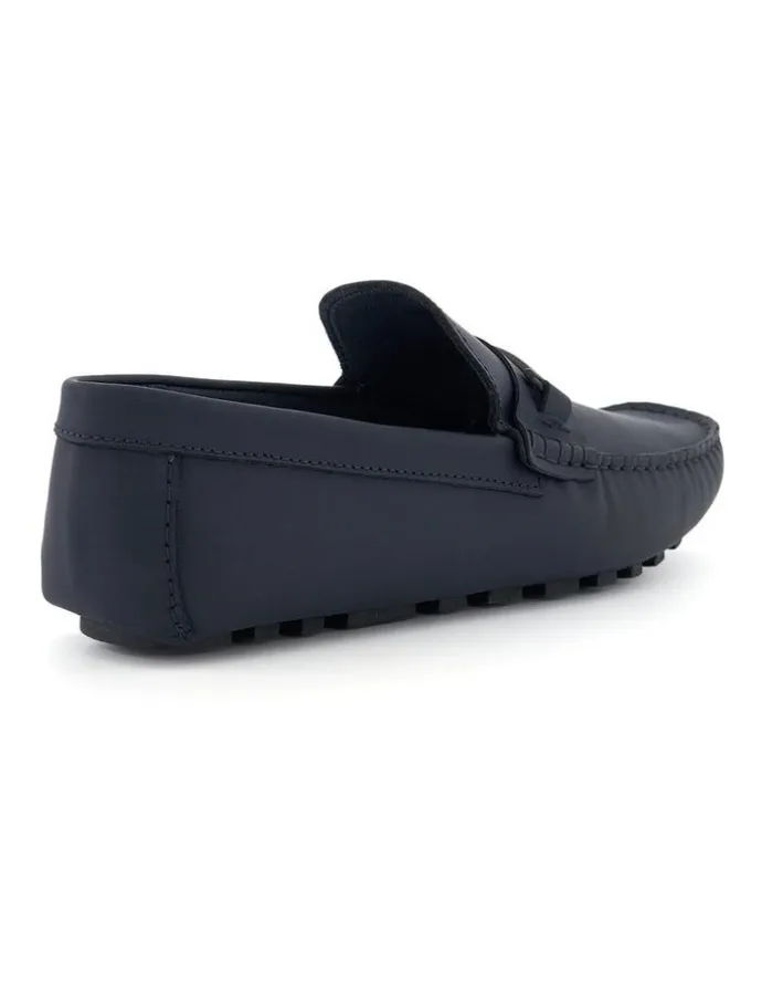 Dune London Boldan Loafer in Navy