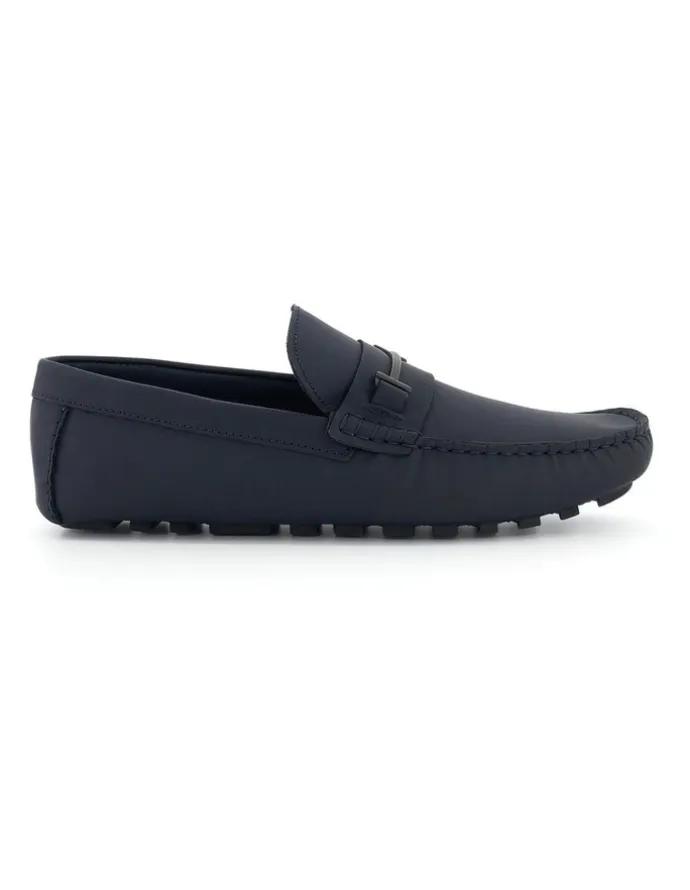 Dune London Boldan Loafer in Navy