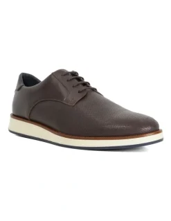 Dune London Bow Lace-Up Shoe in Brown