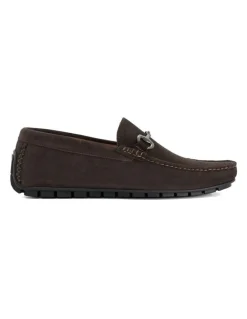 Dune London Brackon Moccasion in Brown