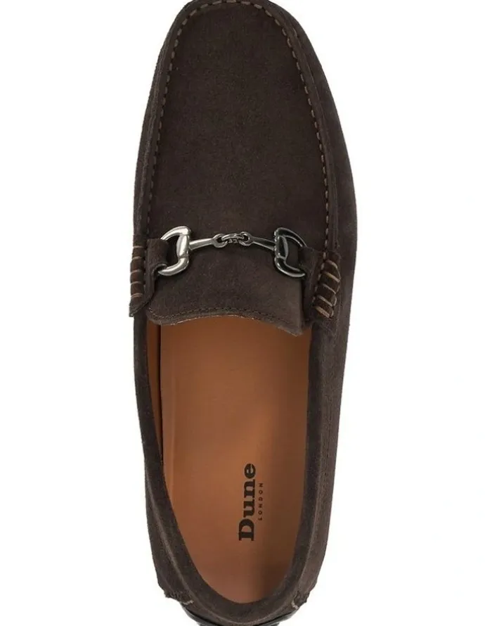 Dune London Brackon Moccasion in Brown