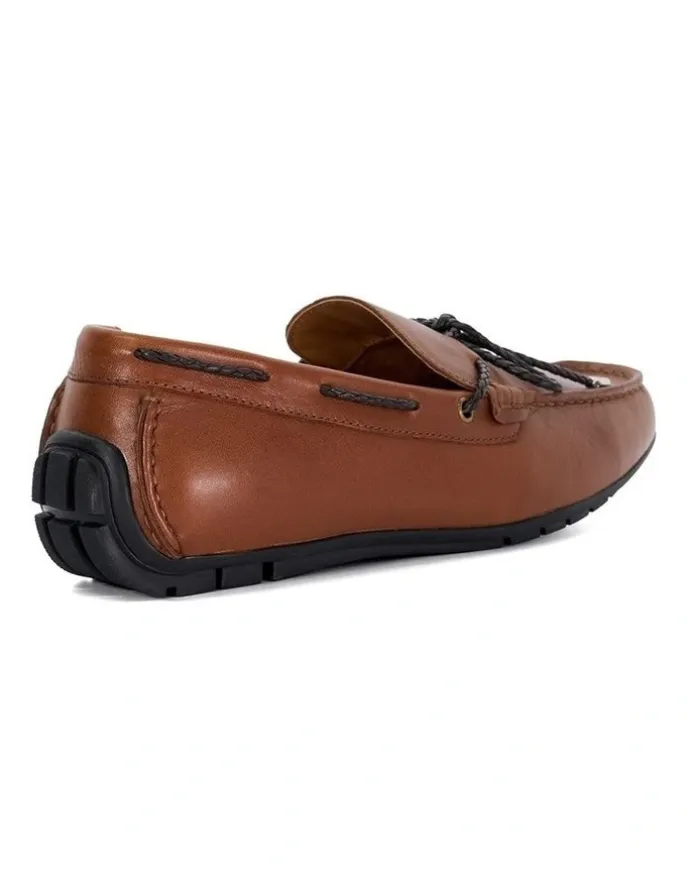 Dune London Briver Loafer in Tan