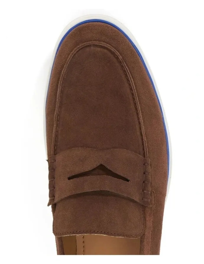 Dune London Buntis Loafer Shoes in Brown