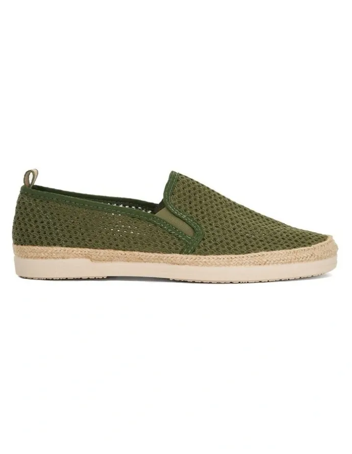 Dune London Fisherr Espadrilles In Khaki