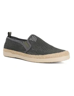 Dune London Fisherr Espadrille In Grey
