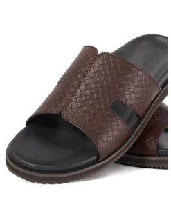 Dune London Insight Weave In Sandal in Brown