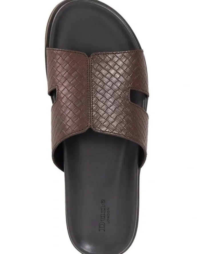 Dune London Insight Weave In Sandal in Brown