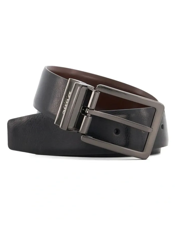 Dune London Nott Belt in Black