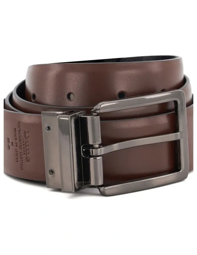 Dune London Nott Belt in Black