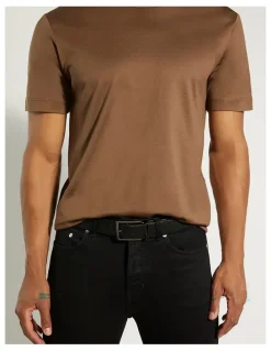 Dune London Nott Belt in Tan