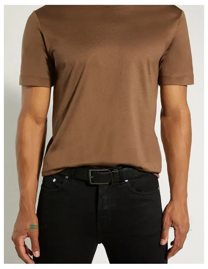 Dune London Nott Belt in Tan